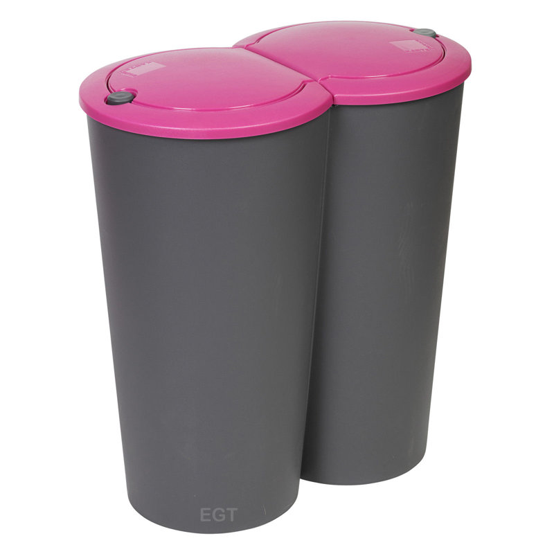 50 L Abfalleimer Circular Duo mit Touch Deckel 50 L Abfalleimer Circular Duo mit Touch Deckel